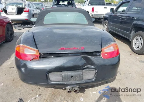 2002 Porsche Boxster S from USA, damaged, VIN WP0CB298X2U662479